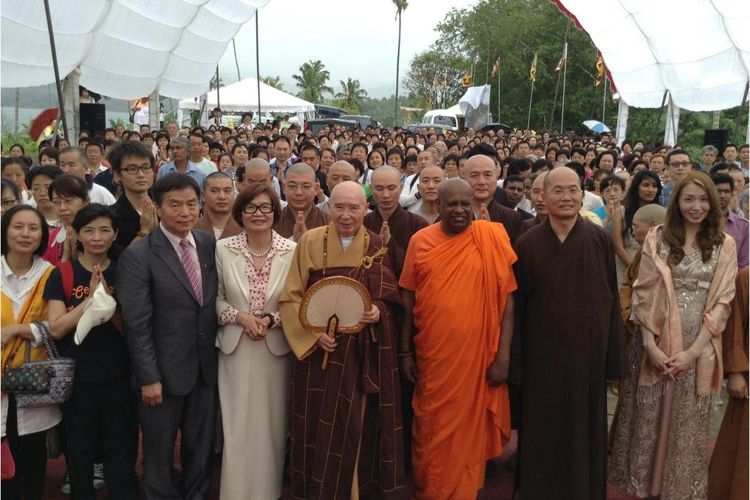 斯里蘭卡弘法之旅及 阿彌陀教育文化中心旅館基地奠基典禮圓滿順利